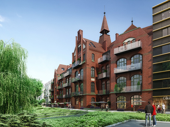 „Lofty przy fosie” na Bulwarze Staromiejskim – luksusowe apartamenty na miarę od i2 Development / zdjęcie nr: 3 „Lofty przy fosie” na Bulwarze Staromiejskim – luksusowe apartamenty na miarę od i2 Development / zdjęcie nr: 3