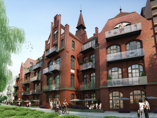 „Lofty przy fosie” na Bulwarze Staromiejskim – luksusowe apartamenty na miarę od i2 Development / zdjęcie nr: 4 „Lofty przy fosie” na Bulwarze Staromiejskim – luksusowe apartamenty na miarę od i2 Development / zdjęcie nr: 4