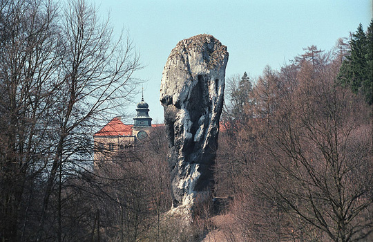 W zespole zamkowym w Pieskowej Skale W zespole zamkowym w Pieskowej Skale