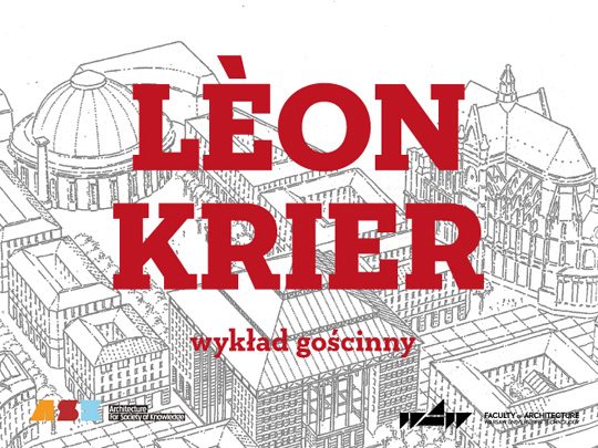 Leon Krier - wykład w PW Leon Krier - wykład w PW