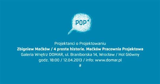 Projektanci o projektowaniu: Zbigniew Maćków Projektanci o projektowaniu: Zbigniew Maćków
