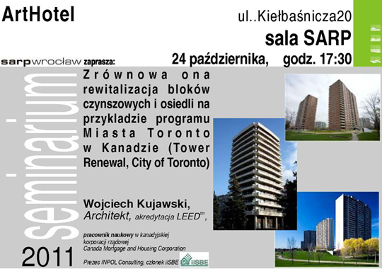 Zrównoważona rewitalizacja na przykładzie Toronto Zrównoważona rewitalizacja na przykładzie Toronto