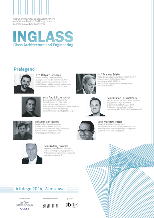 INGLASS Warszawa 2014 - prelegenci INGLASS Warszawa 2014 - prelegenci