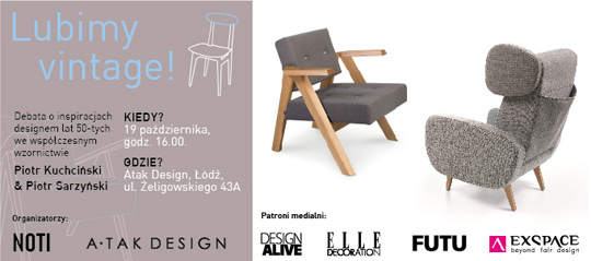 Debata "Lubimy vintage!" na Łódź Design Festivwal 2013 Debata "Lubimy vintage!" na Łódź Design Festivwal 2013