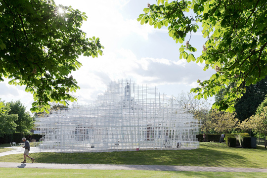 Pawilon Sou Fujimoto w galerii Serpentine Gallery Pawilon Sou Fujimoto w galerii Serpentine Gallery