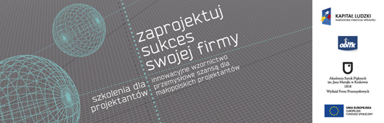 Bezpłatne szkolenia dla projektantów z Małopolski! Bezpłatne szkolenia dla projektantów z Małopolski!