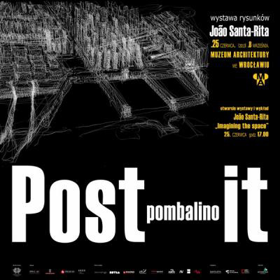 Post pombalino it - wystawa rysunków Joao Santa-Rita Post pombalino it - wystawa rysunków Joao Santa-Rita