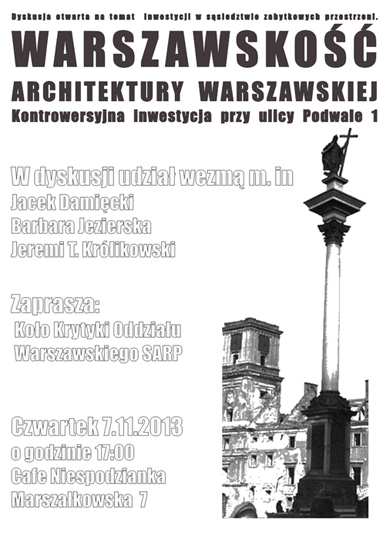 Warszawskość Architektury Warszawskiej Warszawskość Architektury Warszawskiej