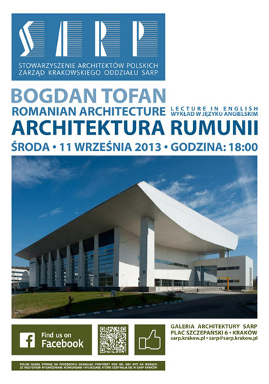 Wykład Architektura Rumunii - Bogdan Tofan Wykład Architektura Rumunii - Bogdan Tofan