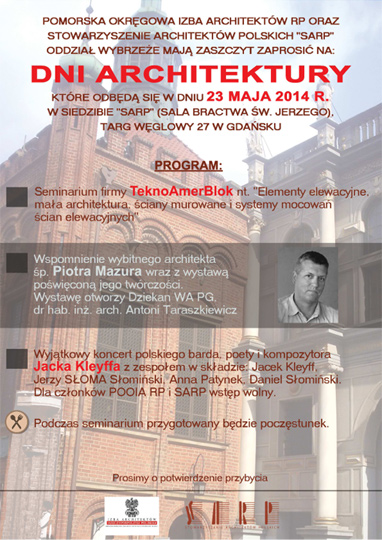 Dni Architektury w Gdańsku Dni Architektury w Gdańsku