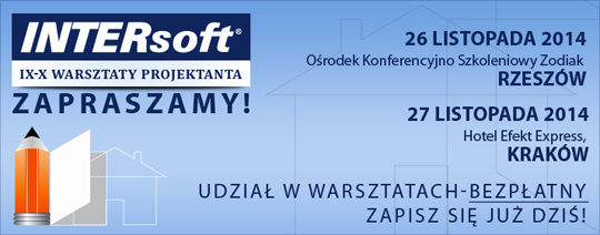 INTERsoft - IX i X Warsztaty Projektanta INTERsoft - IX i X Warsztaty Projektanta