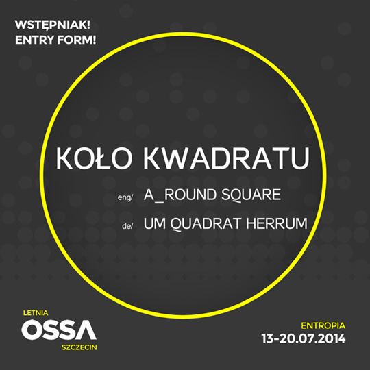 Letnia OSSA 2014 Szczecin - WSTĘPNIAK Letnia OSSA 2014 Szczecin - WSTĘPNIAK