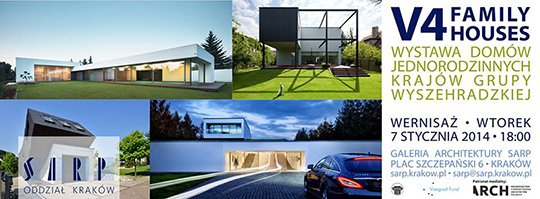Wernisaż wystawy V4 Family Houses Wernisaż wystawy V4 Family Houses