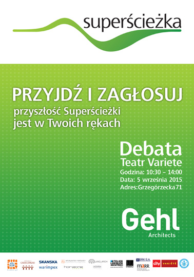 Ewa Westermark projektantka transformacji Brodwayu - w Krakowie podczas debaty Superścieżkowej Ewa Westermark projektantka transformacji Brodwayu - w Krakowie podczas debaty Superścieżkowej