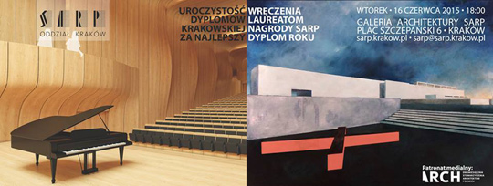 Krakowska Nagroda SARP za Najlepszy Dyplom Roku Krakowska Nagroda SARP za Najlepszy Dyplom Roku