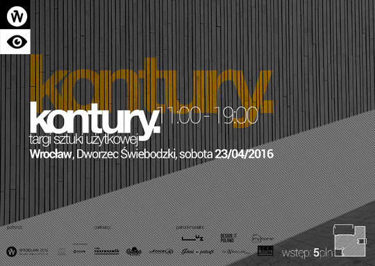 Design odczaruje Dworzec Świebodzki - kontury. targi sztuki użytkowej Wrocław / zdjęcie nr: 1