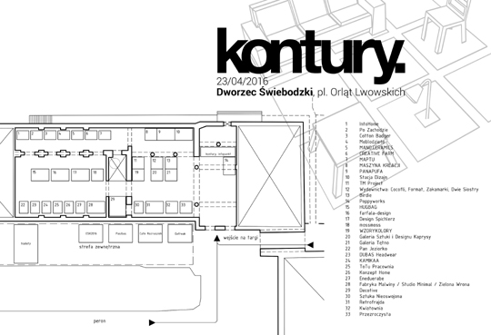Design odczaruje Dworzec Świebodzki - kontury. targi sztuki użytkowej Wrocław / zdjęcie nr: 2