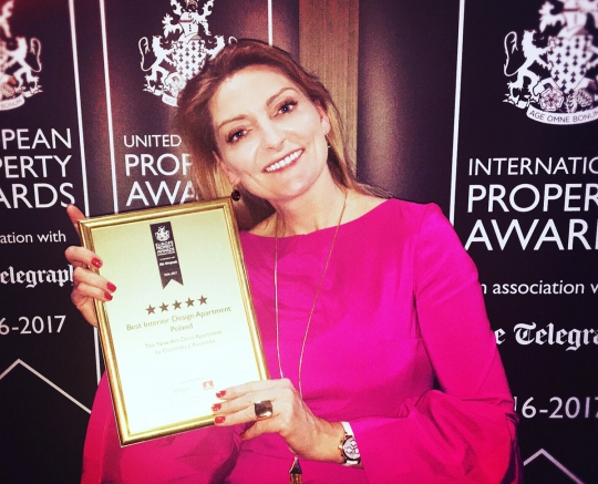European Property Awards: najwyższe laury dla pracowni Dominiki J. Rostockiej European Property Awards: najwyższe laury dla pracowni Dominiki J. Rostockiej