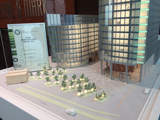 Mennica Legacy Tower najlepszym projektem ekologicznym 2016 roku Mennica Legacy Tower najlepszym projektem ekologicznym 2016 roku