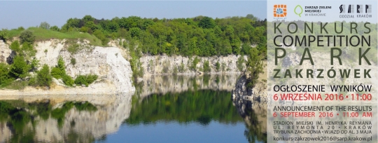 Ogłoszenie wyników Konkursu na opracowanie koncepcji Parku Zakrzówek Ogłoszenie wyników Konkursu na opracowanie koncepcji Parku Zakrzówek