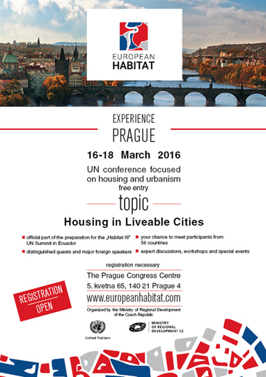 Europejski Habitat – regionalna konferencja ONZ w Pradze Europejski Habitat – regionalna konferencja ONZ w Pradze