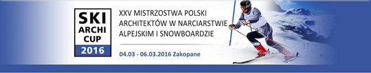 XXV Mistrzostwa Polski Architektów – Ski Archi Cup 2016 XXV Mistrzostwa Polski Architektów – Ski Archi Cup 2016