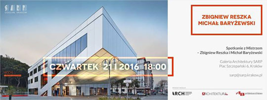 Spotkanie z Mistrzem – Zbigniew Reszka i Michał Baryżewski 21.01.2015 Kraków Spotkanie z Mistrzem – Zbigniew Reszka i Michał Baryżewski 21.01.2015 Kraków