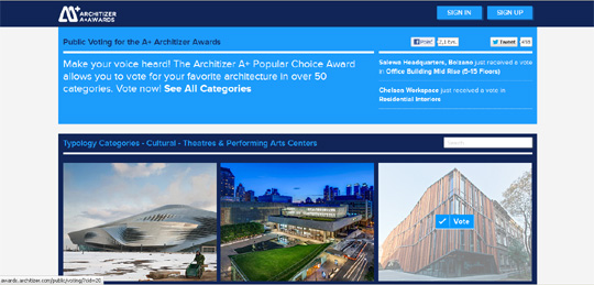 Małopolski Ogród Sztuki w finale A+ Architizer Awards Małopolski Ogród Sztuki w finale A+ Architizer Awards