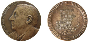 Robert Konieczny z medalem im. Zygmunta Majerskiego Robert Konieczny z medalem im. Zygmunta Majerskiego