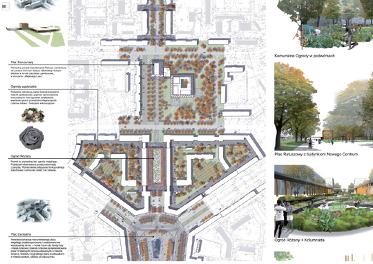 Aleja Róż i Plac Centralny - wyniki konkursu Aleja Róż i Plac Centralny - wyniki konkursu