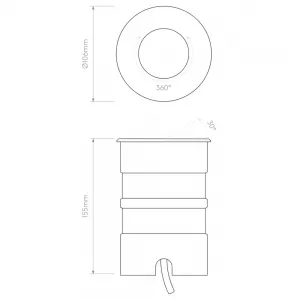 Lampa Cromarty 100 cad BIM | ASTRO | AURORA