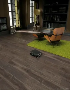 TIMELESS COLLECTION - ANIOŁY I DEMONY 1R | Ręcznie postarzana podłoga dębowa o ciemnobrązowym kolorze