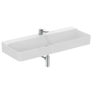 UMYWALKA CONCA, mocowana do ściany, bez otworu przelewowego | 120 cm | IDEAL STANDARD | NOWOŚĆ