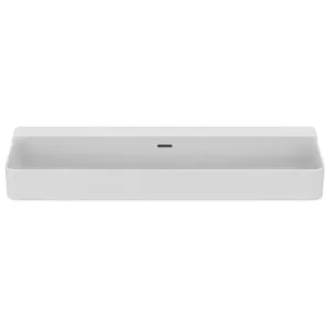 UMYWALKA CONCA, mocowana do ściany, bez otworu na baterię | 120 cm | IDEAL STANDARD | NOWOŚĆ