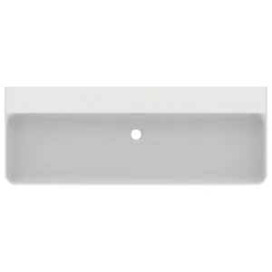 UMYWALKA CONCA, mocowana do ściany, bez otworu na baterię | 120 cm | IDEAL STANDARD | NOWOŚĆ