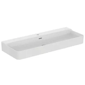 UMYWALKA CONCA, mocowana do ściany, z otworem na baterię | 120 cm | IDEAL STANDARD | NOWOŚĆ