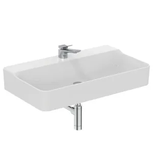 UMYWALKA CONCA, mocowana do ściany, bez otworu przelewowego | 80 cm | IDEAL STANDARD | NOWOŚĆ