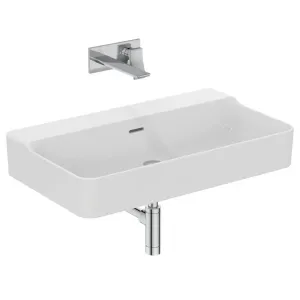 UMYWALKA CONCA, mocowana do ściany, z otworem przelewowyn | 80 cm | IDEAL STANDARD | NOWOŚĆ