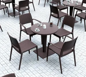 Krzesło ogrodowe z technorattanu Verona Siesta