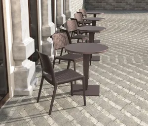 Krzesło ogrodowe z technorattanu Verona Siesta