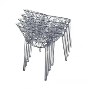 Krzesła | Designerskie krzesło eventowe Crystal