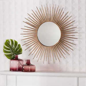 Lustro Sunshine 75cm | Dekoria