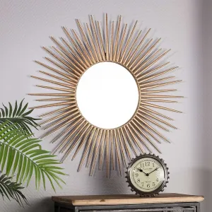 Lustro Sunshine 75cm | Dekoria