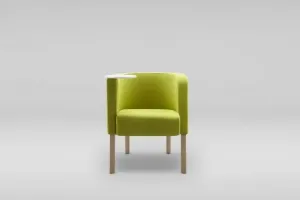 Fotel NEON 2S nóżki drewniane ze stolikiem pliki dwg, 3ds, max | MARBET STYLE