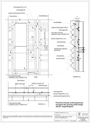 Mocowanie płyta warstwowa_Eko Fasady