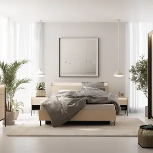 Łóżko TS-03 | 160cm | Kolekcja TREND SYPIALNIA | LENART