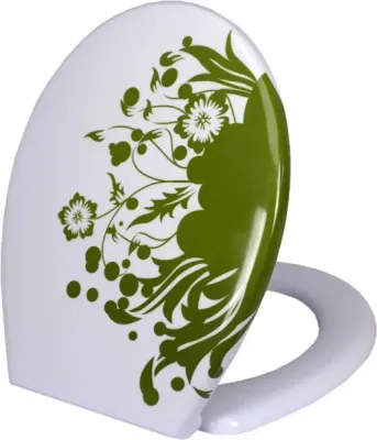 Deska sedesowa - ZIELONA ŁĄKA wolnoopadająca