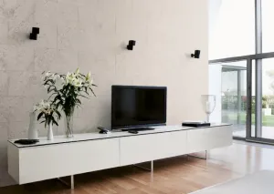 Flores White naścienne płytki korkowe tekstury