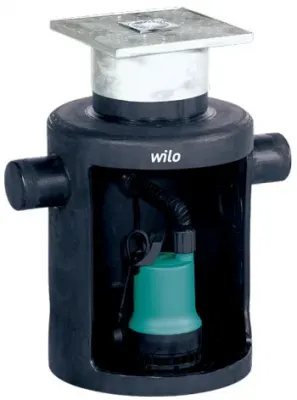 Wilo-DrainLift Box 40 - system odwadniający Wilo pliki dwg