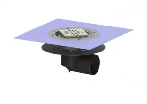 Wpusty podłogowe Ecoguss KESSEL z krawędzią połączeniową | bloki CAD | obiekty BIM